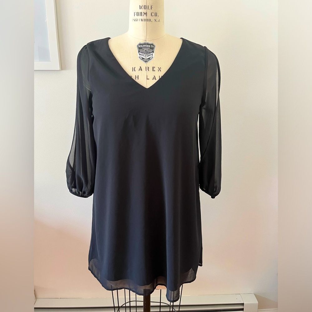 Lulus black mini dress size‎ Small